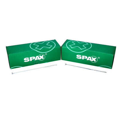 SPAX HI.FORCE Tellerkopf Schraube 6,0 x 60 mm 200 Stk. ( 0251010600605 ) Torx T-Star Plus T30 Vollgewinde Wirox 4Cut