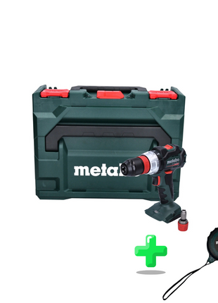 Metabo BS 18 LT BL Q perceuse-visseuse sans fil 18 V 75 Nm sans balais (602334840) + métaBOX + mètre ruban Metabo 5 mètres