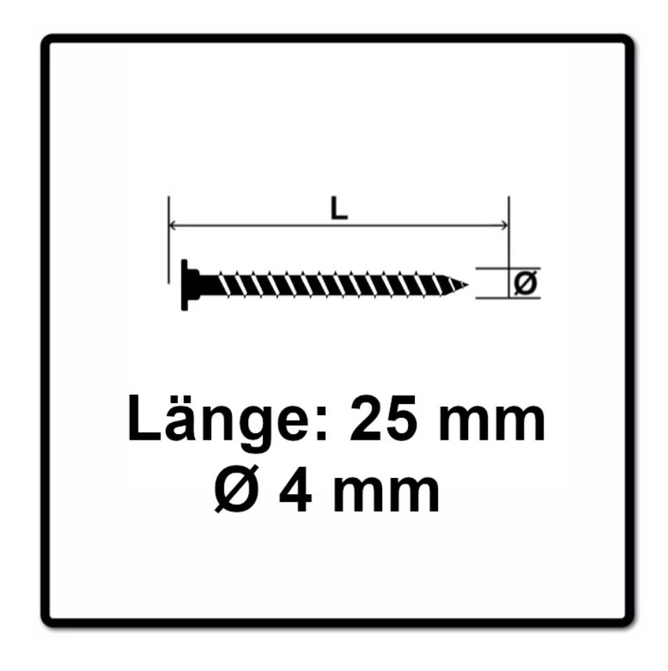 SPAX Vis pour parois arrière sans lentile 4,0 x 25 mm -Tête plate, Filetage total, Torx T-STAR Plus T20, Wirox 4Cut, 300 pcs. (0151010400253 )