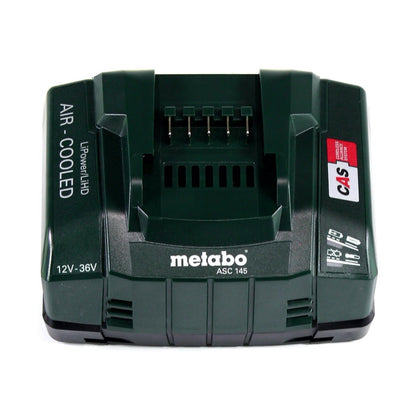 Metabo 18 V Basis Set 1x Akku 10,0 Ah LIHD + ASC 145 Ladegerät CAS System - Toolbrothers