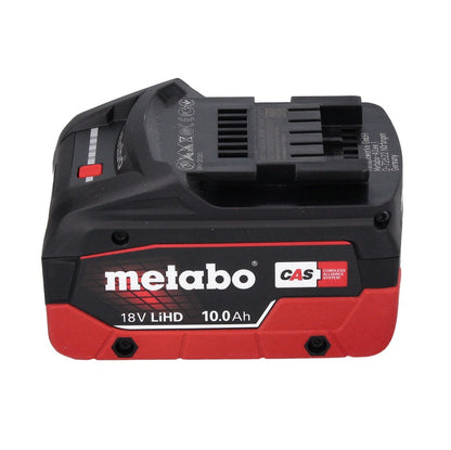 Kit de base Metabo 18 V 2x batterie 10,0 Ah LIHD + ASC 145 DUO double chargeur système CAS