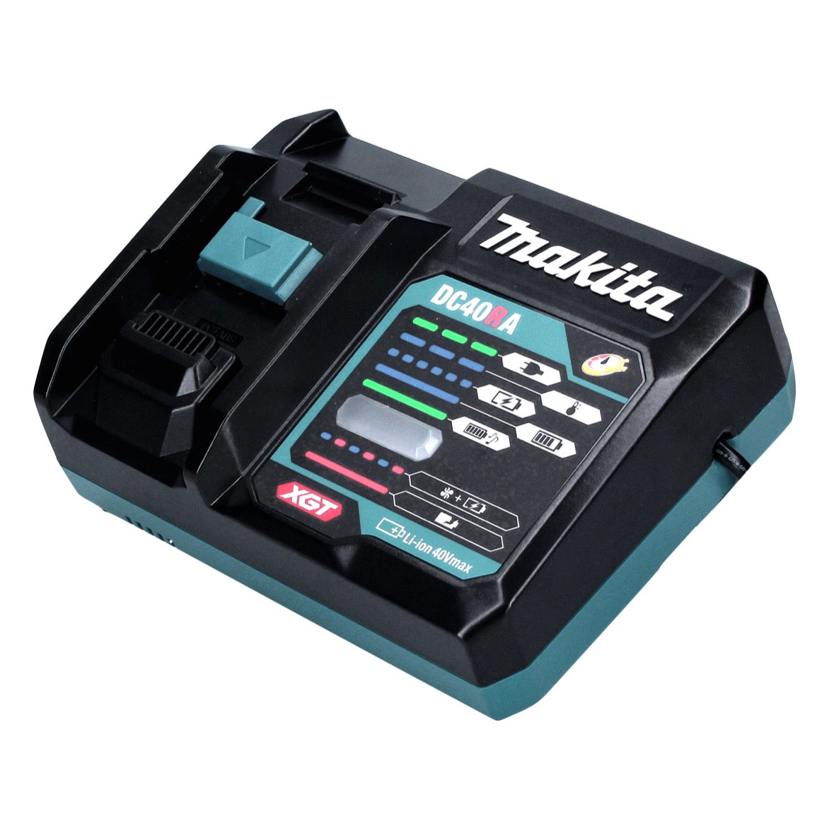 Makita Power Source Kit 40 V max. mit 2x BL 4025 Akku 2,5 Ah XGT ( 2x 191B36-3 ) + DC 40 RA Schnell Ladegerät XGT LXT ( 191E07-8 )