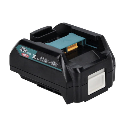 Makita Kit de démarrage batterie 40 V maxi + 2x Batteries BL 4025 2,5 Ah (2x 191B36-3) + Chargeur (191E07-8) + Adaptateur (191C10-7)