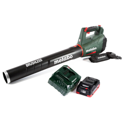 Metabo LB 18 LTX BL Souffleur de feuilles sans fil 18 V brushless + 1x Batterie 4,0 Ah + Chargeur