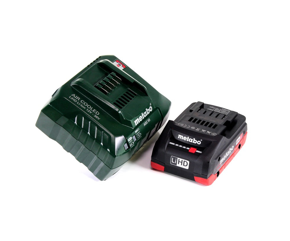 Metabo LB 18 LTX BL Souffleur de feuilles sans fil 18 V brushless + 1x Batterie 4,0 Ah + Chargeur