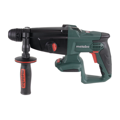 Metabo KHA 18 LTX Perforateur sans fil 18 V 2,2 J SDS Plus + 7 pièces P4P SDS plus jeu de perceuses à maçonnerie + Coffret metaBOX - sans batterie, sans chargeur