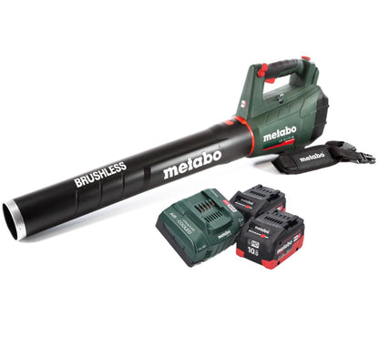 Metabo LB 18 LTX BL Souffleur de feuilles sans fil 18 V brushless + 2x Batteries 10,0 Ah + Chargeur