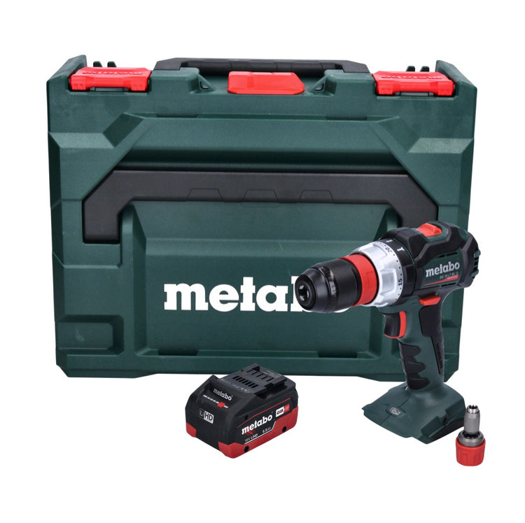 Metabo BS 18 LT BL Q Akku Bohrschrauber 18 V 75 Nm Brushless + 1x Akku 5,5 Ah + metaBOX - ohne Ladegerät - Toolbrothers