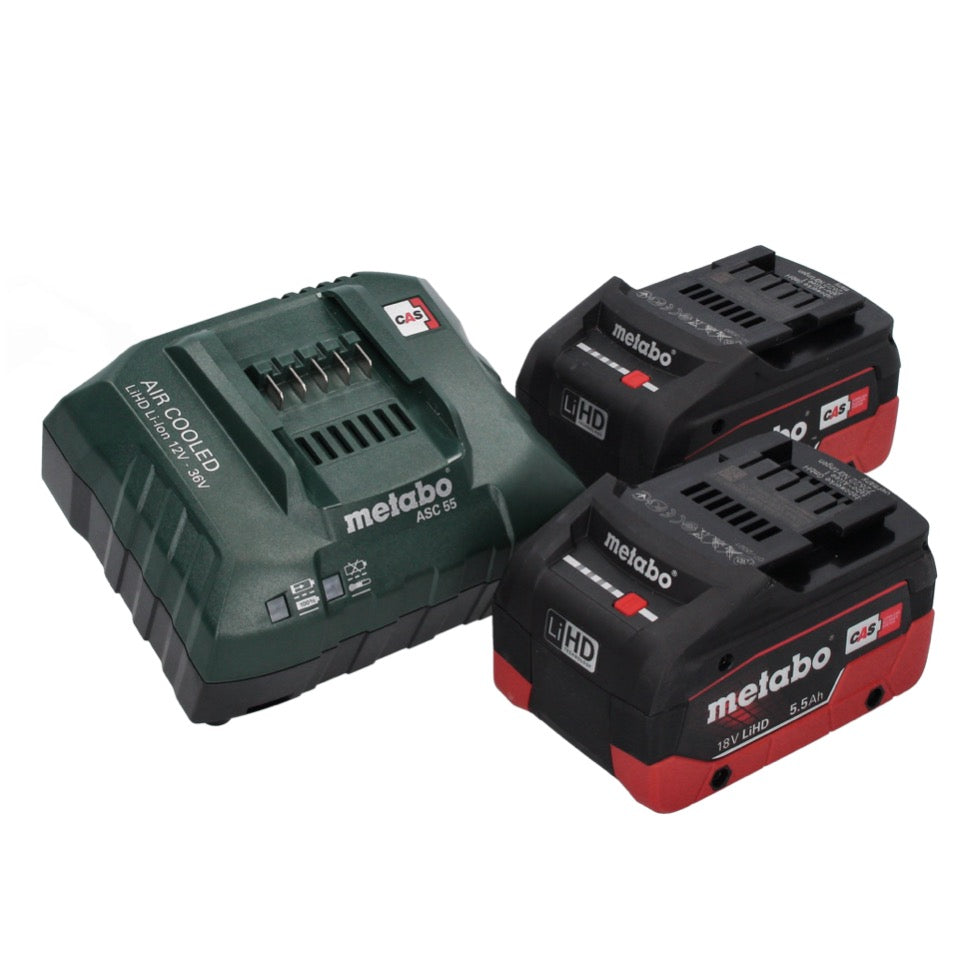 Metabo BS 18 LT BL Q Akku Bohrschrauber 18 V 75 Nm Brushless + 2x Akku 5,5 Ah + Ladegerät + metaBOX - Toolbrothers