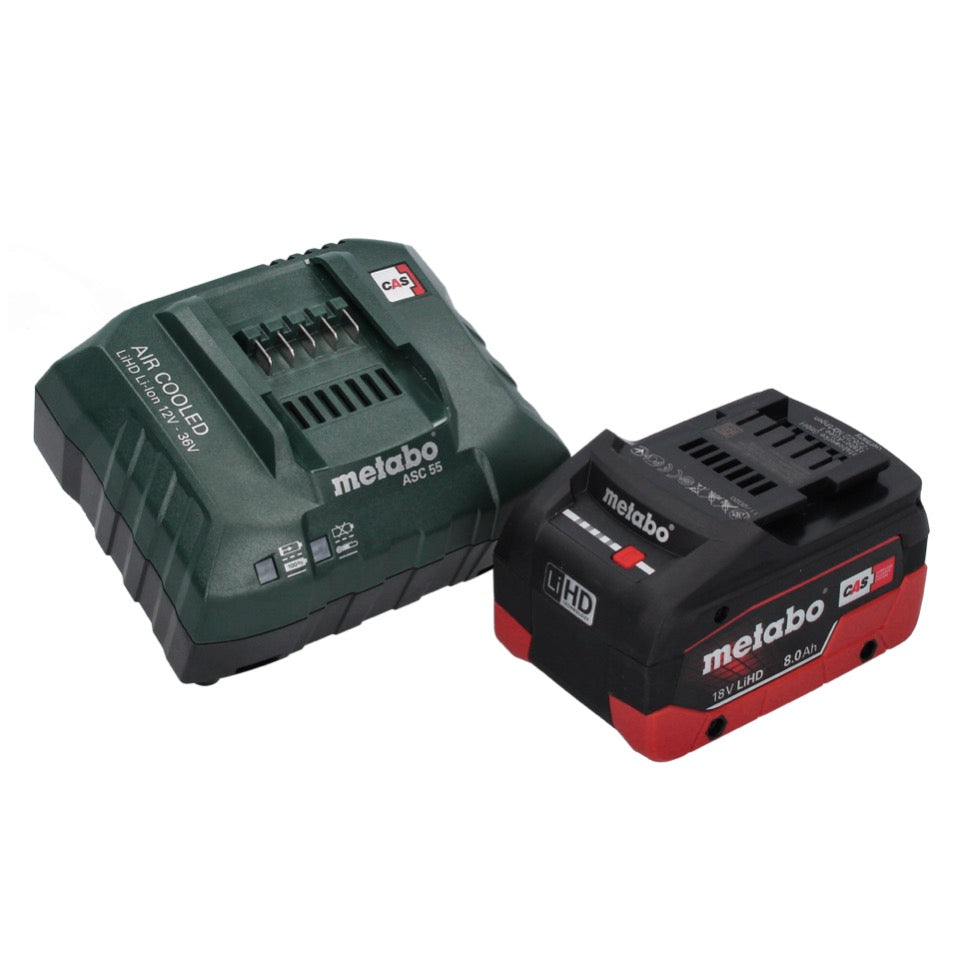 Metabo BS 18 LT BL Q Akku Bohrschrauber 18 V 75 Nm Brushless + 1x Akku 8,0 Ah + Ladegerät + metaBOX - Toolbrothers