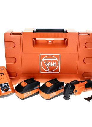 FEIN MultiMaster AMM 500 PLUS Machine oscillante sans fil 18 V Starlock Plus + 2x Batteries 6 Ah + Chargeur+ Coffret