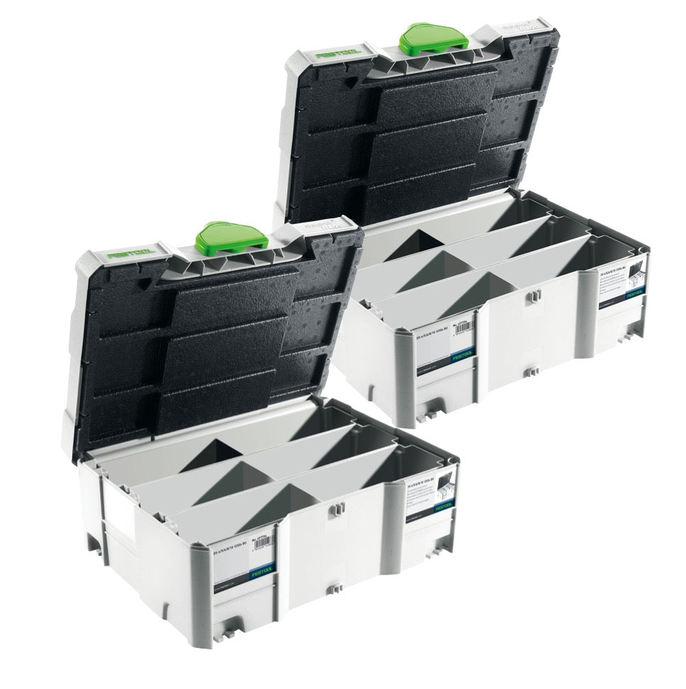 Festool Systainer T-LOC SORT-SYS 2 TL Domino 2 Stk. ( 2x 498889 ) - Toolbrothers