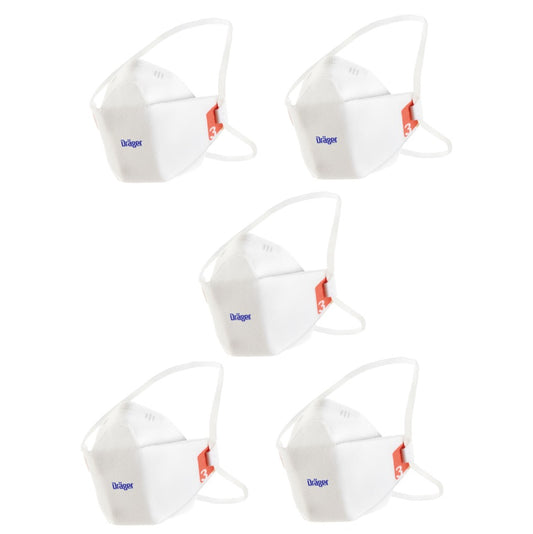 Dräger X-plore 1930 masque respiratoire sans valve 5 pièces EN149:2001 FFP3 NR D taille M/L