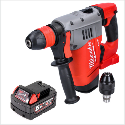 Marteau combiné à batterie Milwaukee M18 CHPX-501 18 V 4,0 J SDS Plus Brushless + 1x batterie 5,0 Ah - sans chargeur