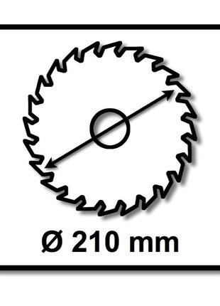 Festool Universal Sägeblatt W36 210 x 2,4 x 30 mm ( 493198 ) für Tauchsäge TS 75 - Toolbrothers