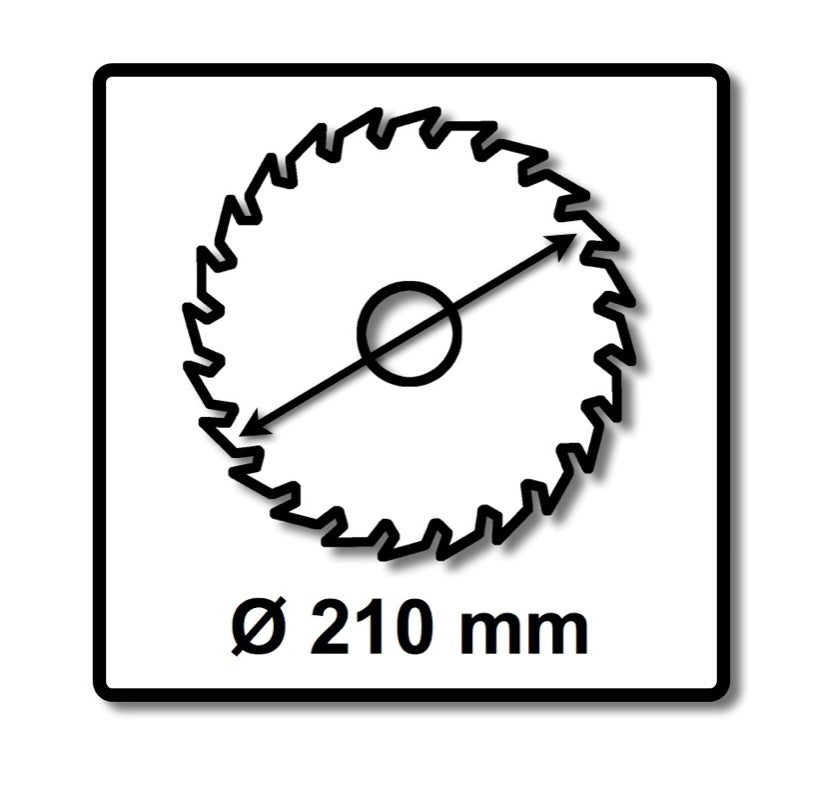 Festool Universal Sägeblatt W36 210 x 2,4 x 30 mm ( 493198 ) für Tauchsäge TS 75 - Toolbrothers