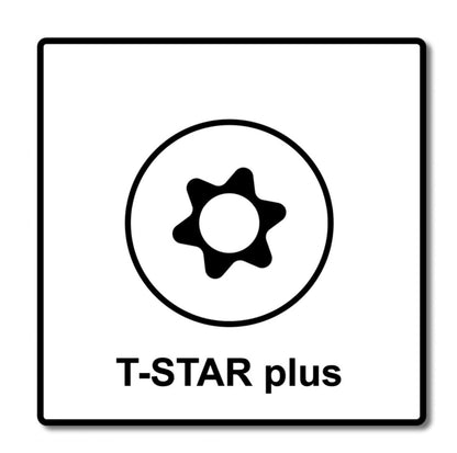 Vis à tête murale à dos plat SPAX 3,0 x 30 mm 1500 pièces (5x 0151010300303) Torx T-STAR Plus T10 pour murs arrière sans lentille filetage complet Wirox 4Cut