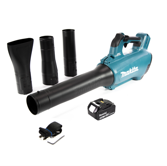 Souffleur sur batterie Makita DUB 184 T1 18 V sans balais + 1x batterie 5,0 Ah - sans chargeur