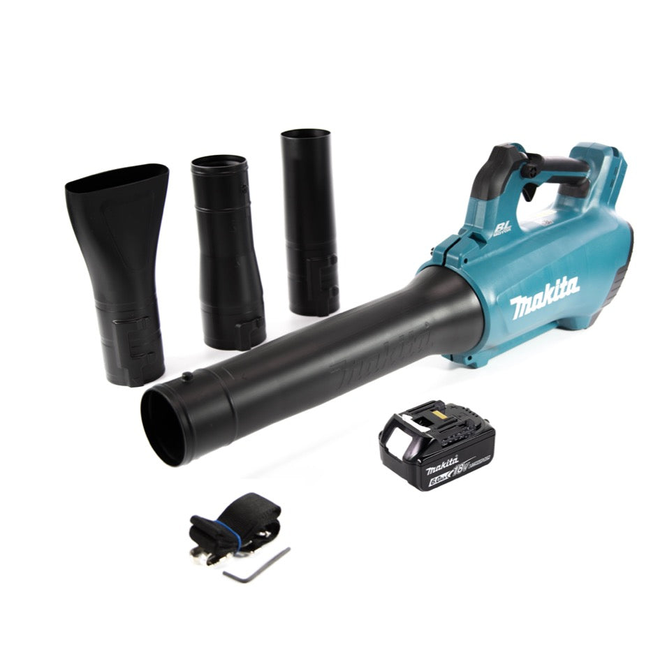 Souffleur sur batterie Makita DUB 184 G1 18 V sans balais + 1x batterie 6,0 Ah - sans chargeur