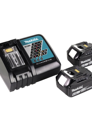 Souffleur sur batterie Makita DUB 184 RG 18 V sans balais + 2x batteries 6,0 Ah + chargeur