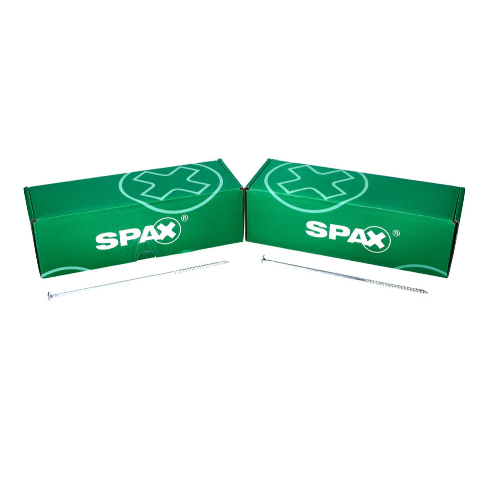 SPAX HI.FORCE Tellerkopf Schraube 6,0 x 40 mm 1000 Stk. ( 5x 0251010600405 ) Torx T-Star Plus T30 Vollgewinde Wirox 4Cut