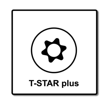 Vis à ardoise à tête spéciale SPAX 4,0 x 34 mm 2500 pièces (5x 35704015801001) Torx T-Star Plus T20 filetage partiel Wirox 4Cut