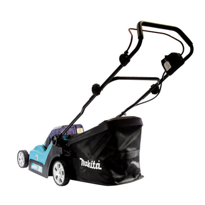 Makita DLM 382 RG2 Akku Rasenmäher 36 V ( 2x 18 V ) 38 cm 40 l + 2x Akku 6,0 Ah + Ladegerät