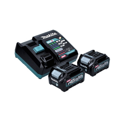 Meuleuse d'angle sur batterie Makita GA 005 GD201 40 V max. 125 mm sans balais XGT + 2x batterie 2,5 Ah + chargeur + Makpac