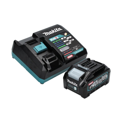 Meuleuse d'angle sur batterie Makita GA 005 GM101 40 V max. 125 mm sans balais XGT + 1x batterie 4,0 Ah + chargeur + Makpac