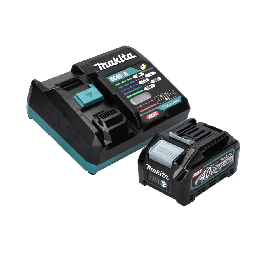 Meuleuse d'angle sur batterie Makita GA 013 GM1 40 V max. 125 mm sans balais XGT + 1x batterie 4,0 Ah + chargeur