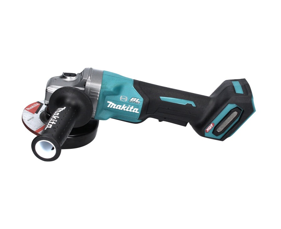 Makita GA 013 GM2 Akku Winkelschleifer 40 V max. 125 mm Brushless  XGT + 2x Akku 4,0 Ah + Ladegerät