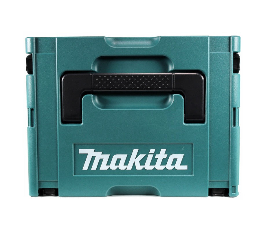 Meuleuse d'angle sur batterie Makita GA 013 GD201 40 V max. 125 mm sans balais XGT + 2x batterie 2,5 Ah + chargeur + Makpac