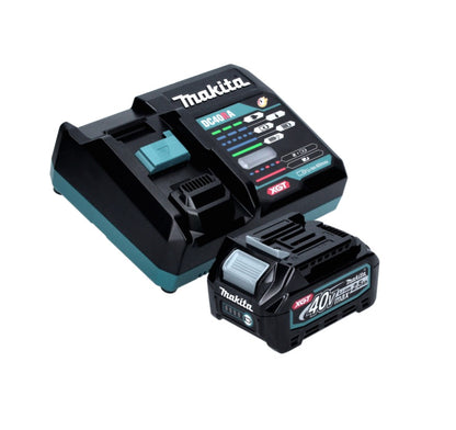 Meuleuse d'angle sur batterie Makita GA 008 GD1 40 V max. 125 mm sans balais XGT + 1x batterie 2,5 Ah + chargeur