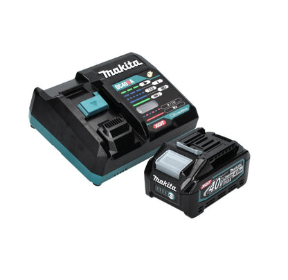 Meuleuse d'angle sur batterie Makita GA 008 GM1 40 V max. 125 mm sans balais XGT + 1x batterie 4,0 Ah + chargeur