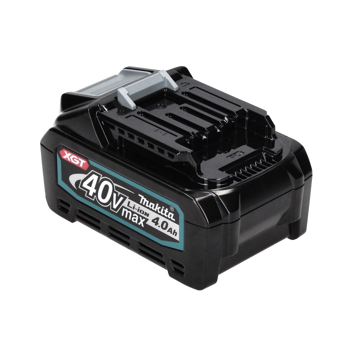 Jeu de batteries Makita 2x BL 4040 40 V max. 4,0 Ah XGT Li-Ion (2x 191B26-6) Classe de protection IP64 avec affichage LED