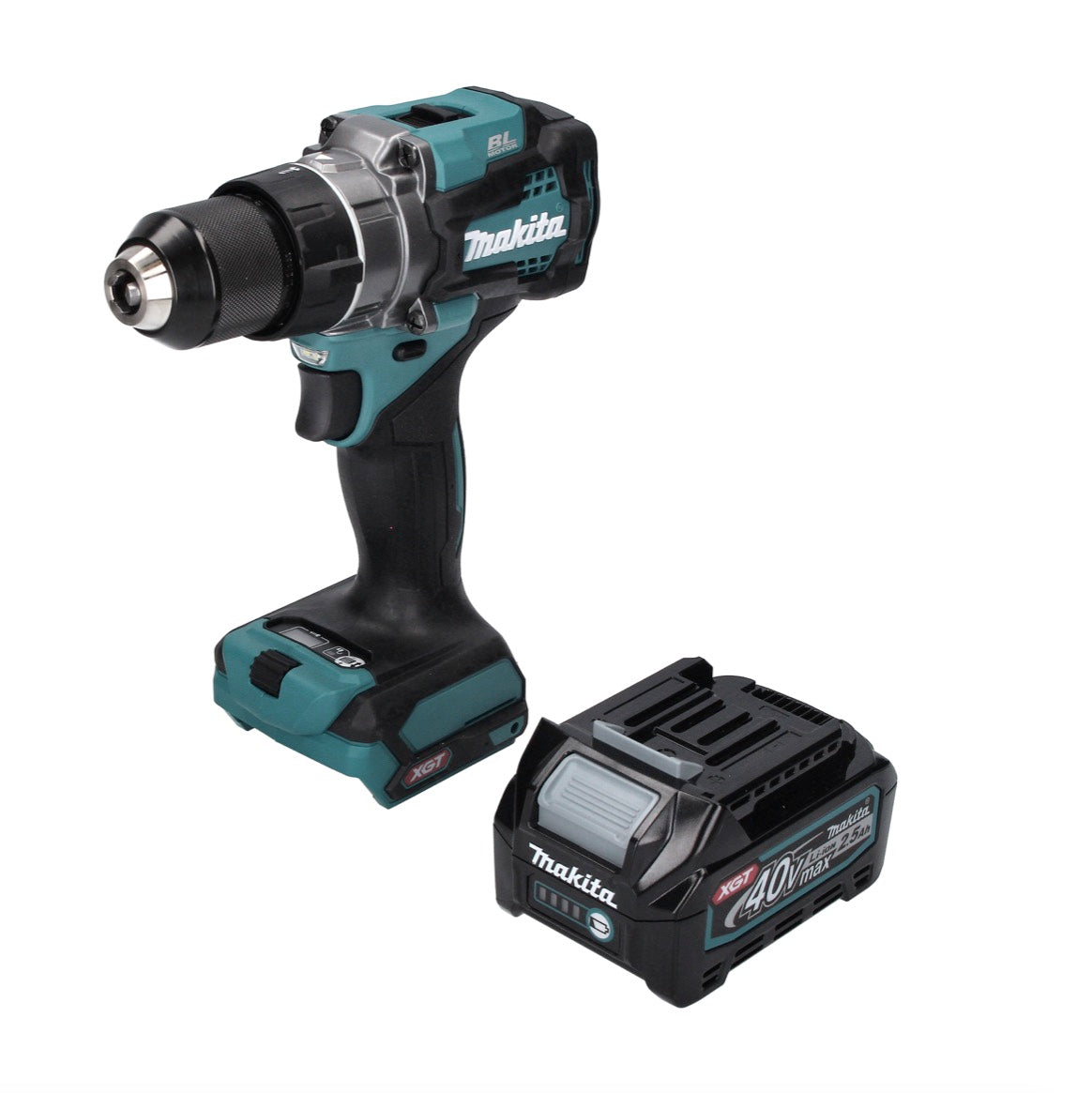 Makita DF 001 GD1 perceuse-visseuse sans fil 40 V max. 140 Nm XGT Brushless + 1x batterie 2,5 Ah - sans chargeur