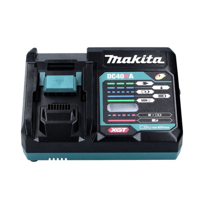 Kit source d'alimentation Makita 40 V max. avec 4x batteries BL 4040 4,0 Ah XGT (4x 191B26-6) + chargeur rapide DC 40 RA XGT LXT (191E07-8)