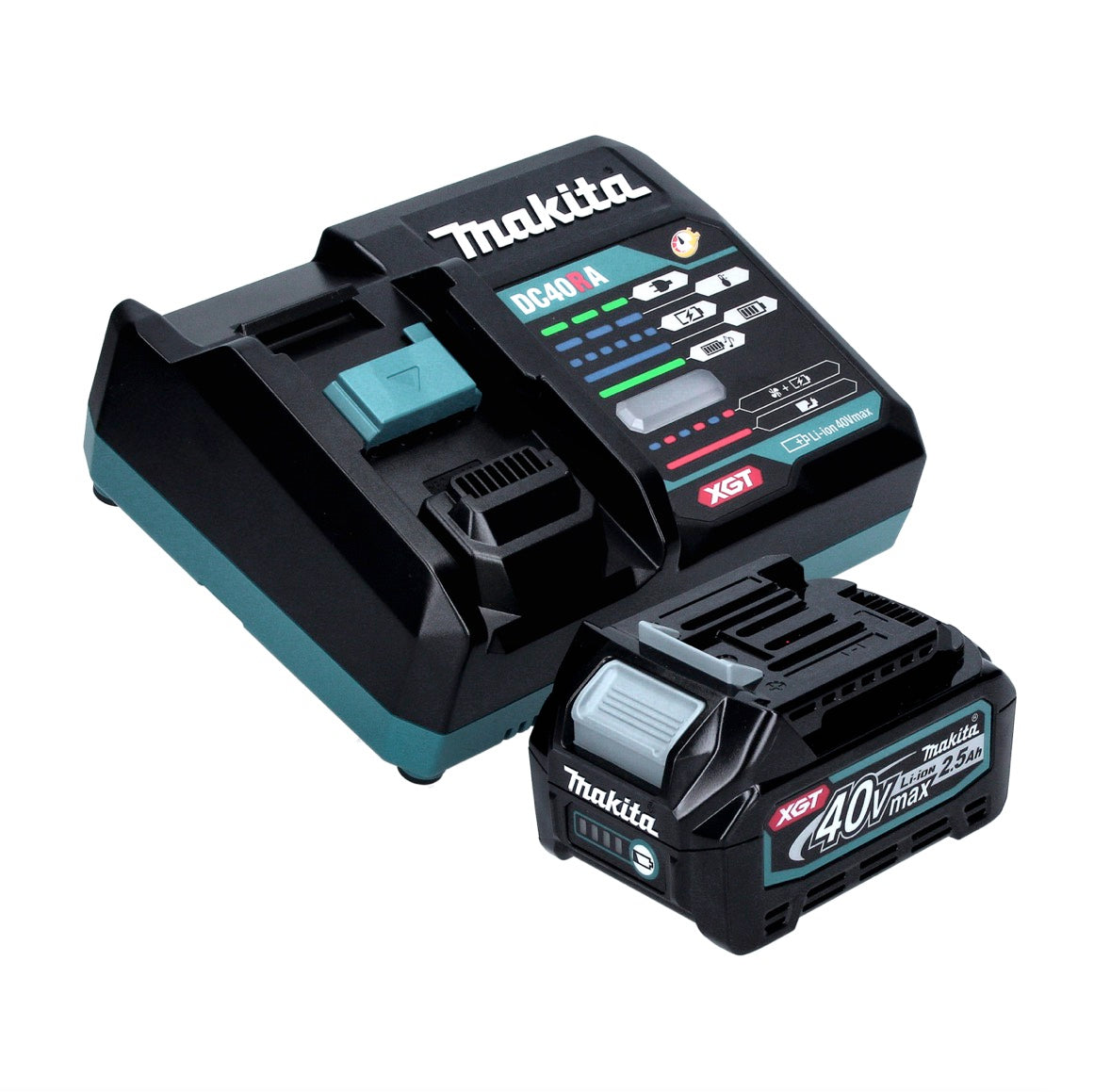 Makita DF 001 GD1 perceuse-visseuse sans fil 40 V max. 140 Nm XGT Brushless + 1x batterie 2,5 Ah + chargeur