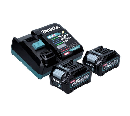 Makita GA 016 GD201 Akku Winkelschleifer 40 V max. 125 mm Brushless  XGT + 2x Akku 2,5 Ah + Ladegerät + Makpac