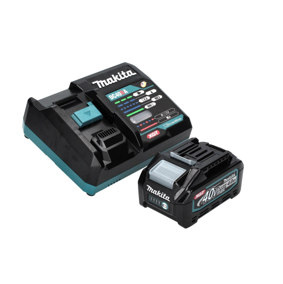 Makita DF 001 GM101 perceuse-visseuse sans fil 40 V max. 140 Nm XGT Brushless + 1x batterie 4,0 Ah + chargeur + Makpac