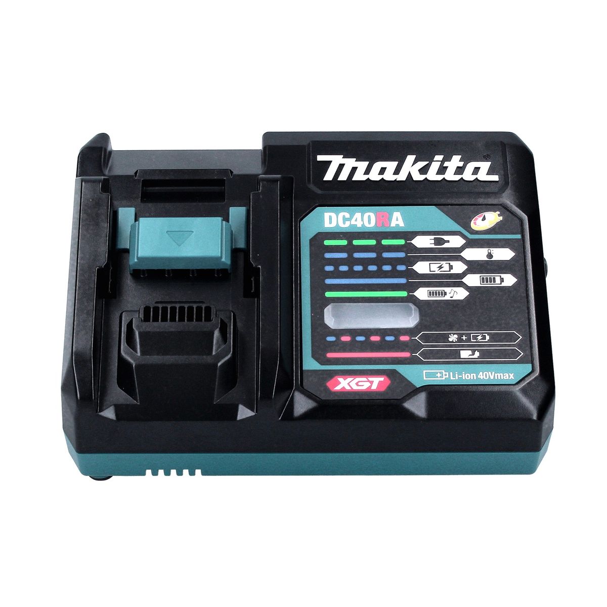 Scie alternative à batterie Makita JR 001 GD2 40 V max. Scie sabre sans balais XGT + 2x batteries 2,5 Ah + chargeur - sans coffret