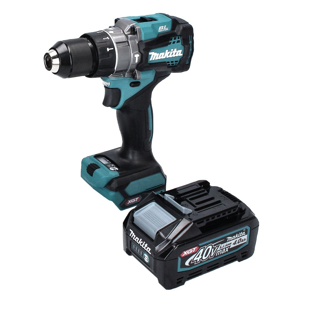 Perceuse à percussion sans fil Makita HP 001 GM1 40 V max. 140 Nm XGT Brushless + 1x batterie 4,0 Ah - sans chargeur