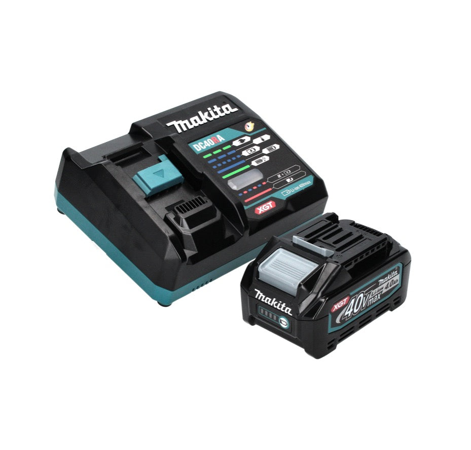 Perceuse à percussion sans fil Makita HP 001 GM1 40 V max. 140 Nm XGT Brushless + 1x batterie 4,0 Ah + chargeur