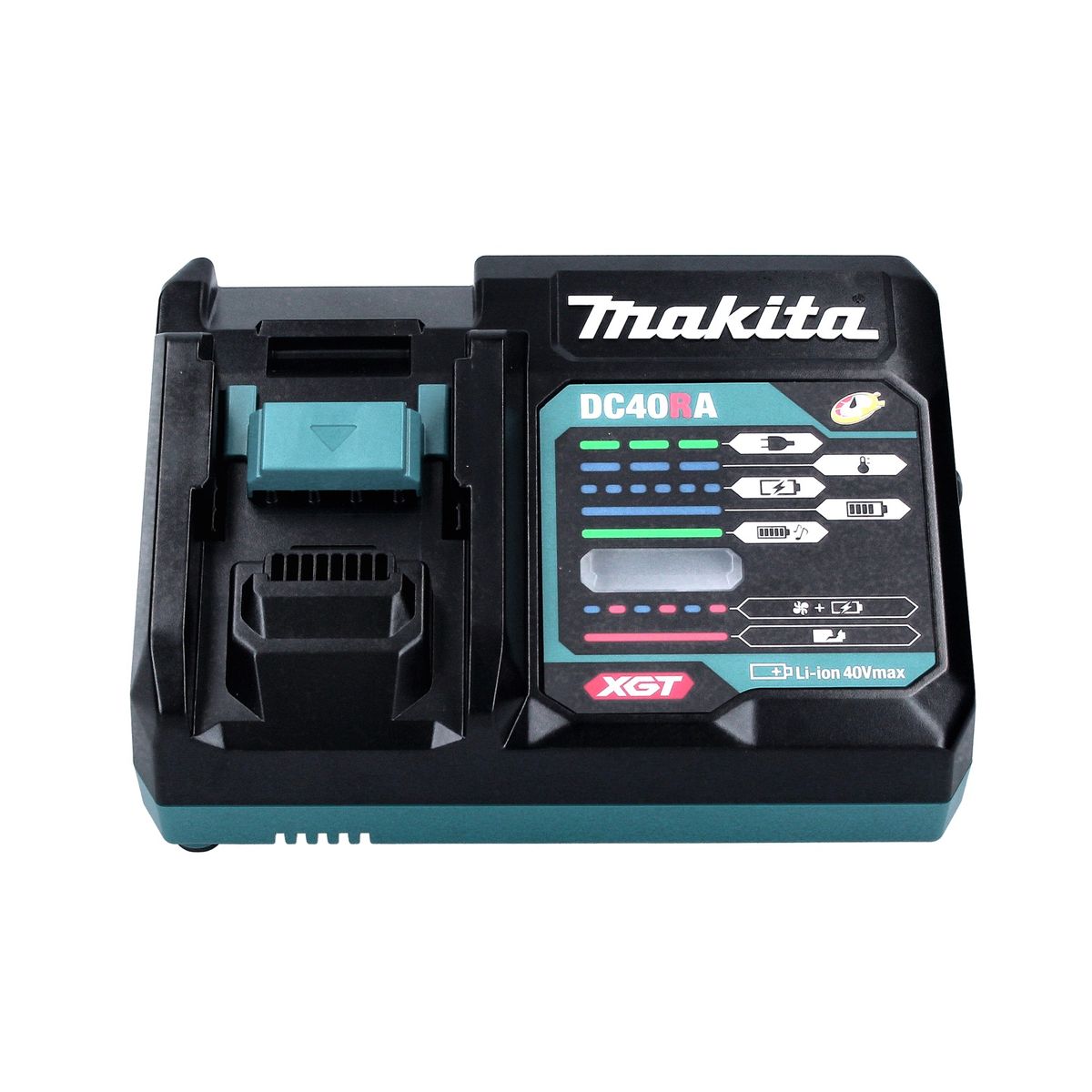 Scie alternative à batterie Makita JR 001 GM2 40 V max. Scie sabre sans balais XGT + 2x batteries 4,0 Ah + chargeur - sans coffret