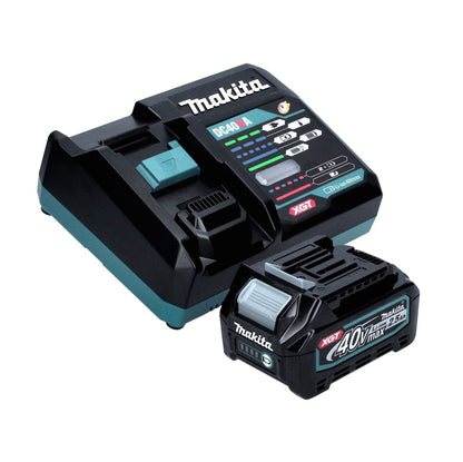 Scie alternative à batterie Makita JR 001 GD101 40 V max. Scie sabre sans balais XGT + 1x batterie 2,5 Ah + chargeur + coffret