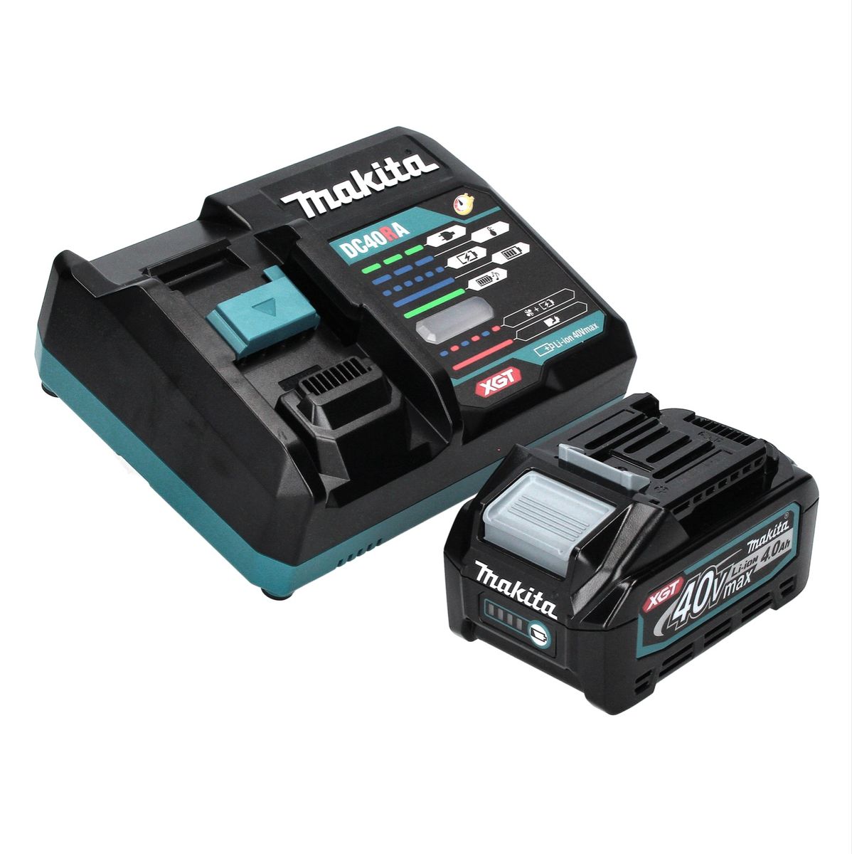 Scie alternative à batterie Makita JR 001 GM101 40 V max. Scie sabre sans balais XGT + 1x batterie 4,0 Ah + chargeur + coffret