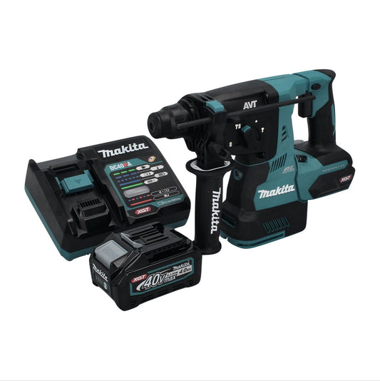 Makita HR 003 GM1 marteau combiné à batterie 40 V max. 2,8 J SDS plus brushless + 1x batterie 4,0 Ah + chargeur