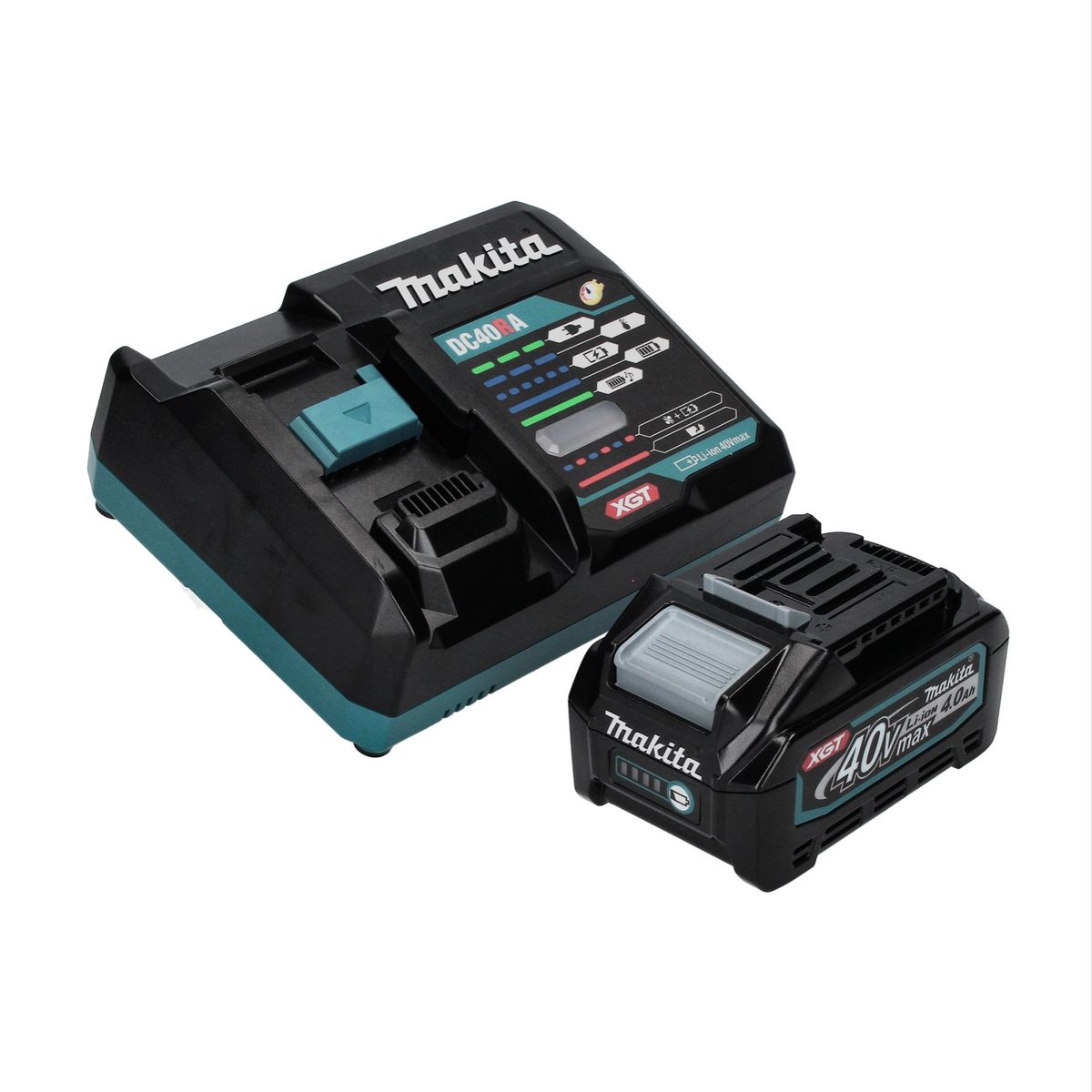 Makita HR 003 GM101 marteau combiné à batterie 40 V max. 2,8 J SDS plus brushless + 1x batterie 4,0 Ah + chargeur + Makpac