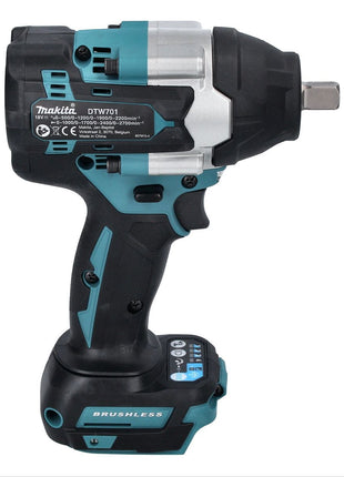 Makita DTW 701 Z clé à chocs sans fil 18 V 700 Nm 1/2" XPT Brushless Solo - sans batterie, sans chargeur