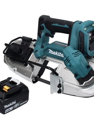 Makita DPB 183 M1 scie à ruban sans balais 18 V 66 mm + 1x batterie 4,0 Ah - sans chargeur